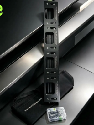 Complete set van 4st. 89mm mallen + rail systeem en tas Special Edition