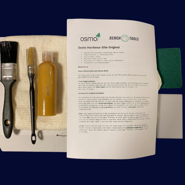 Onderhoudsset Werkbladen Osmo Hardwax - Afbeelding 2