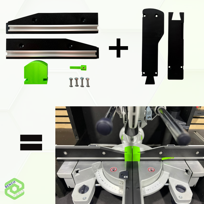 Festool KS60 zero clearance aanslag set compleet