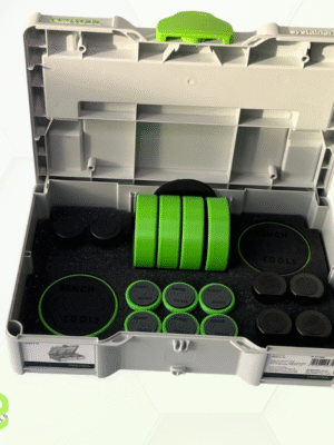 Bench dogs en cookie set in Festool koffer